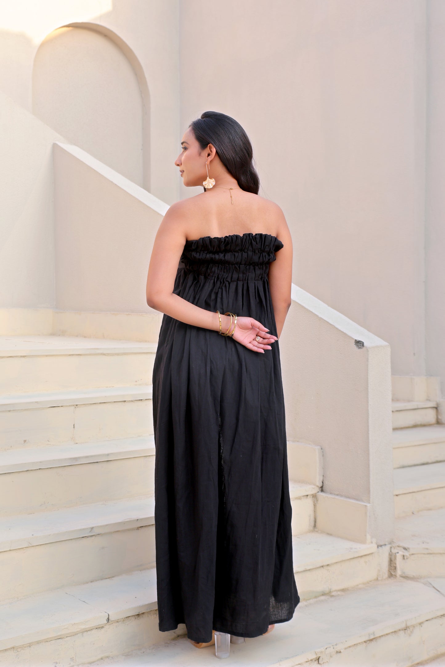 The Santorini Skater Dress