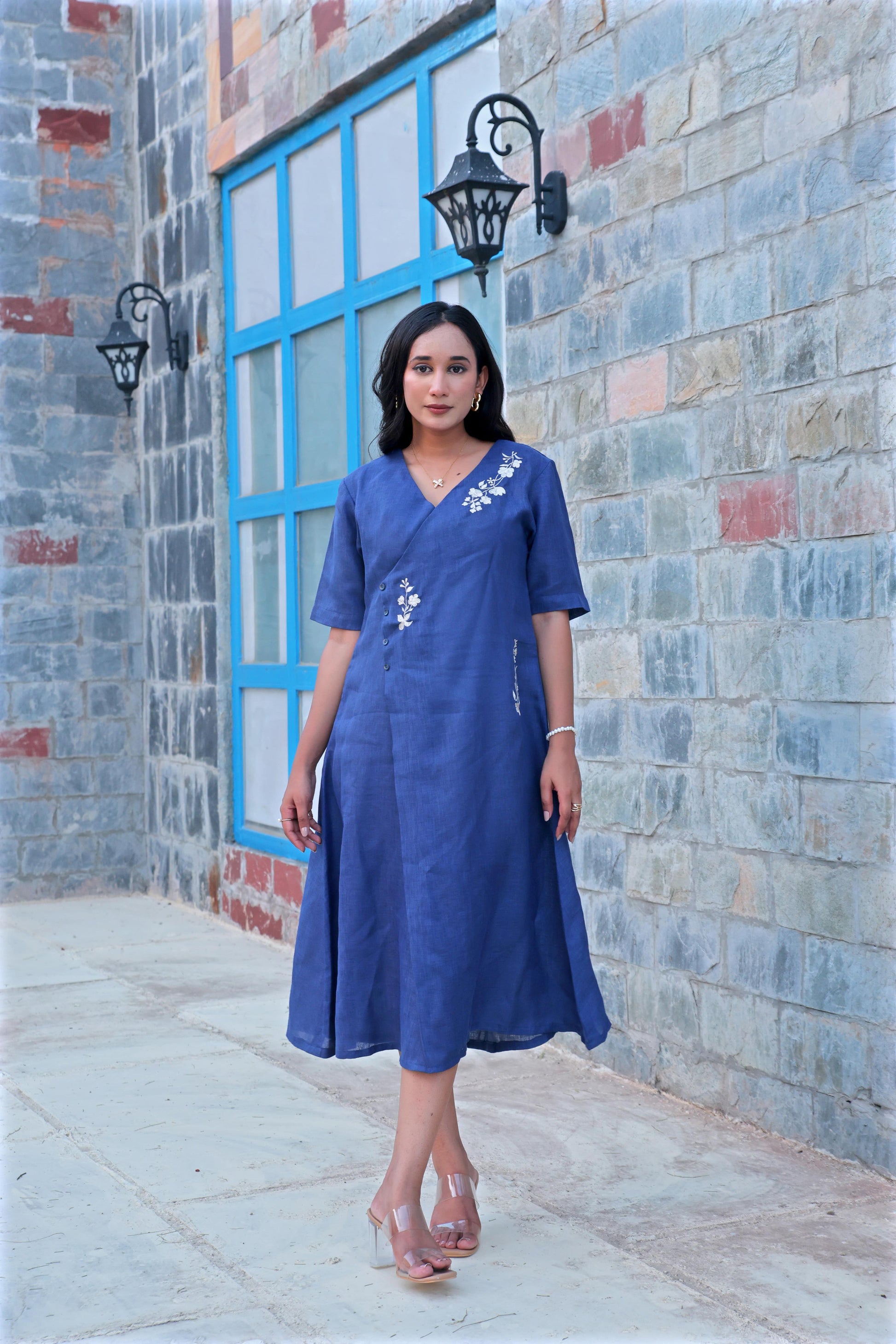 Boho Blue dress Sew comfort & luxe Boho Blue dress Sew comfort & luxe